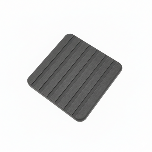 Dessous De Verre En Diatomite Grise – Gris Foncé, vue produit sur fond blanc