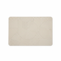 Tapis de bain en diatomite blanc - vue principale
