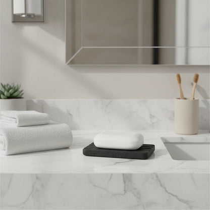 Porte Savon Noir 5